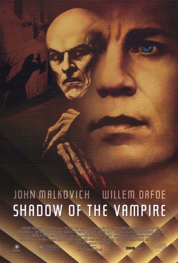 Shadow of the Vampire: E. Elias Merhige. The director of Nosferatu hires a real monster in this vampire movie.